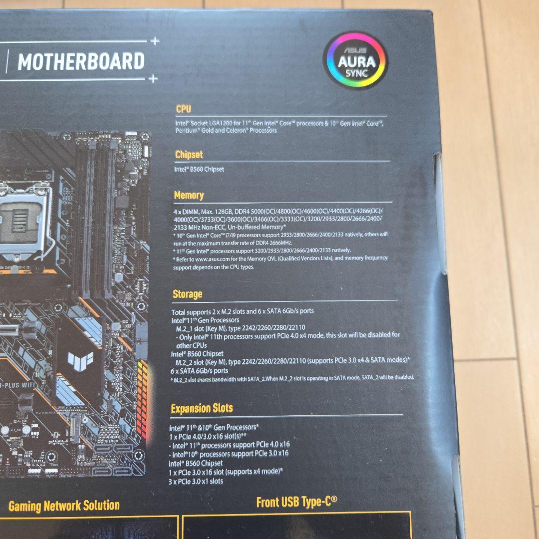 TUF GAMING B560-PLUS WIFI マザーボード
