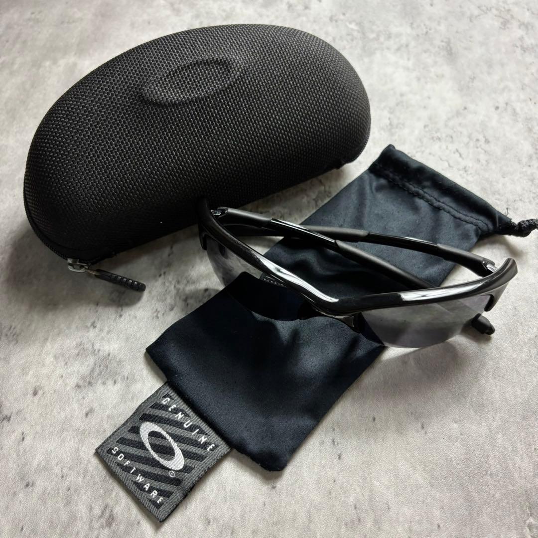 00s OAKLEY half jacket black ケース付き