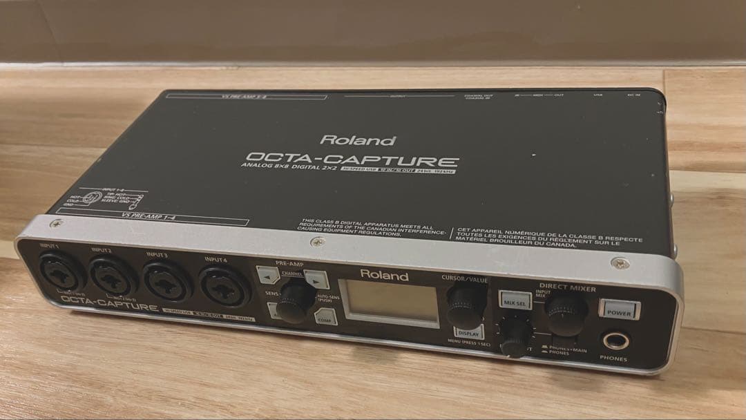 Roland OCTA-CAPTURE UA-1010オーディオインターフェイス