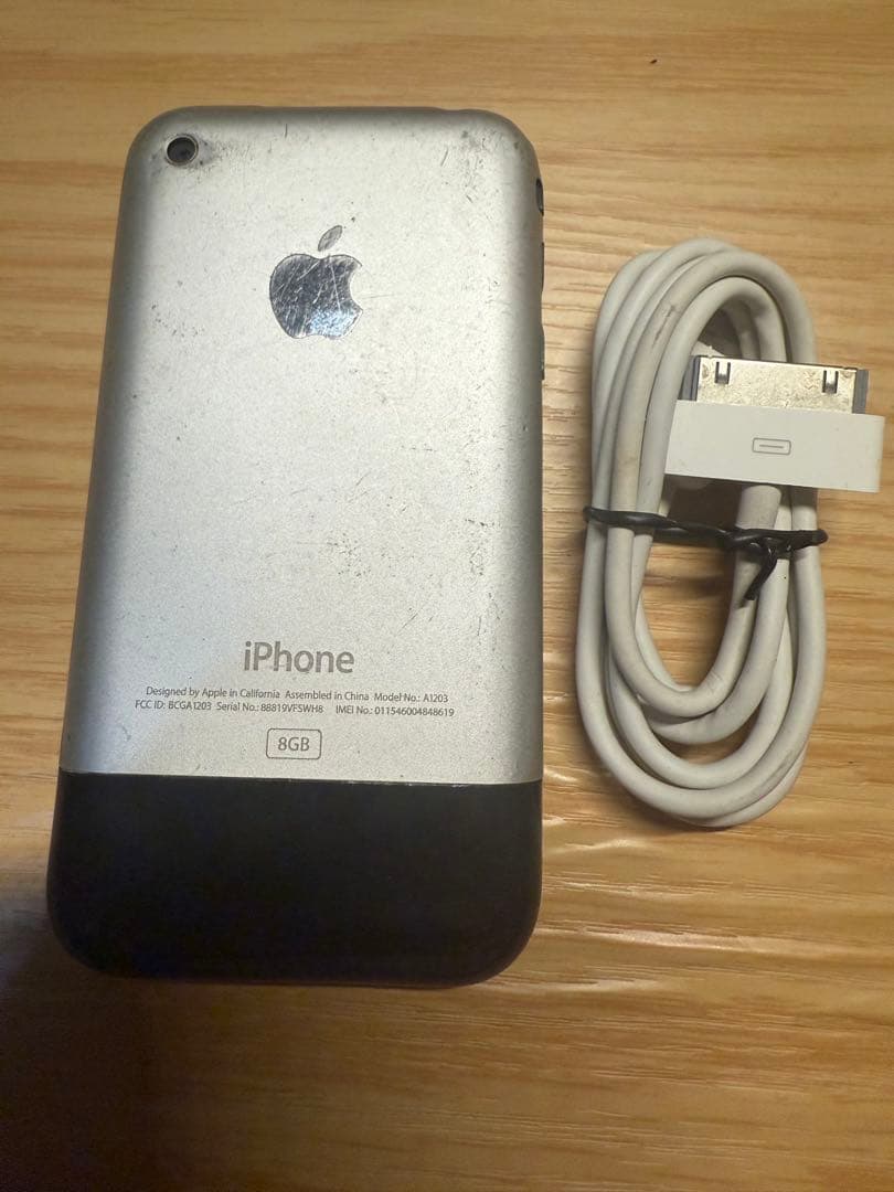 iPhone 2G 日本未発売　8GB 初代iPhone　第1世代 A1203