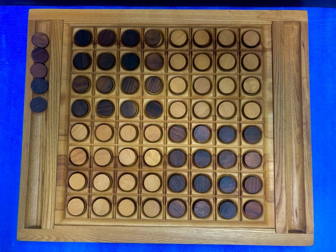 木製　オセロ　リバーシ　30年前の物をリノベーション