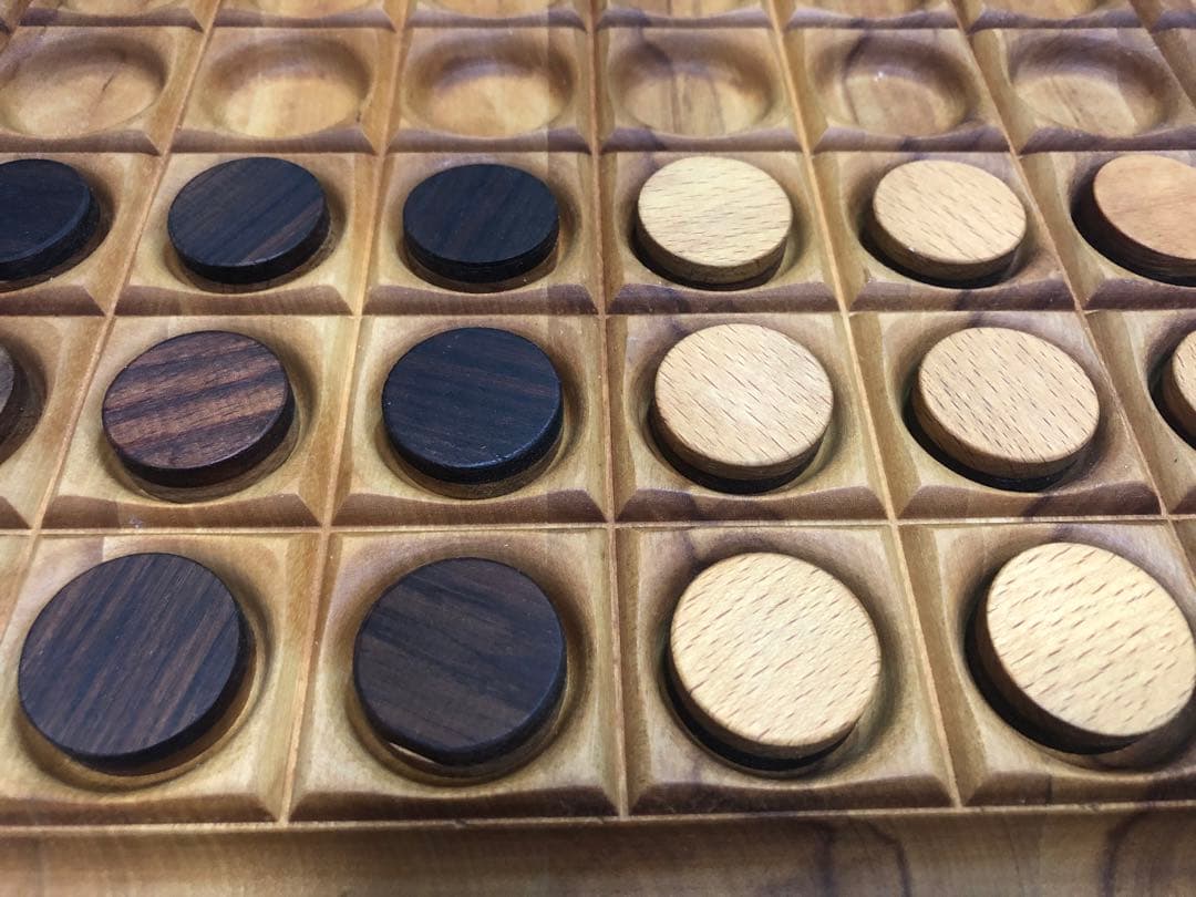 木製　オセロ　リバーシ　30年前の物をリノベーション