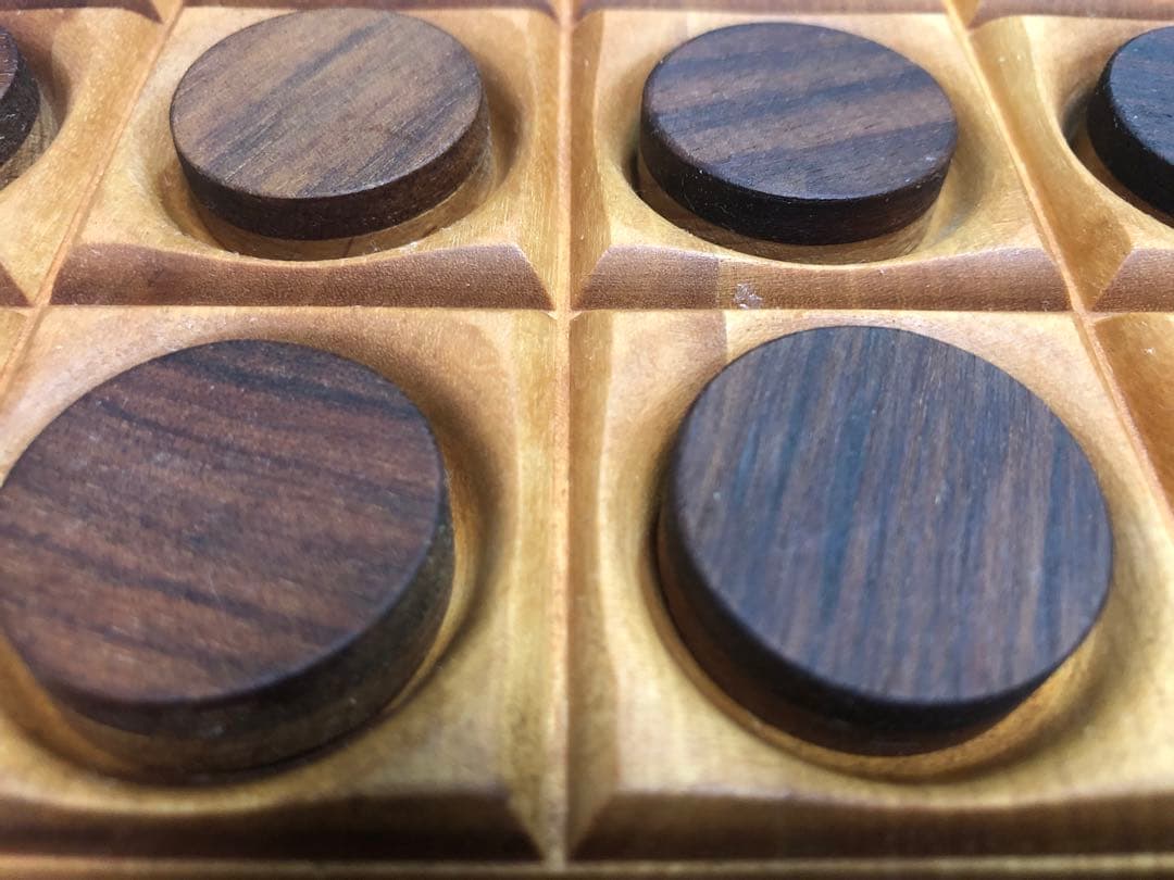 木製　オセロ　リバーシ　30年前の物をリノベーション
