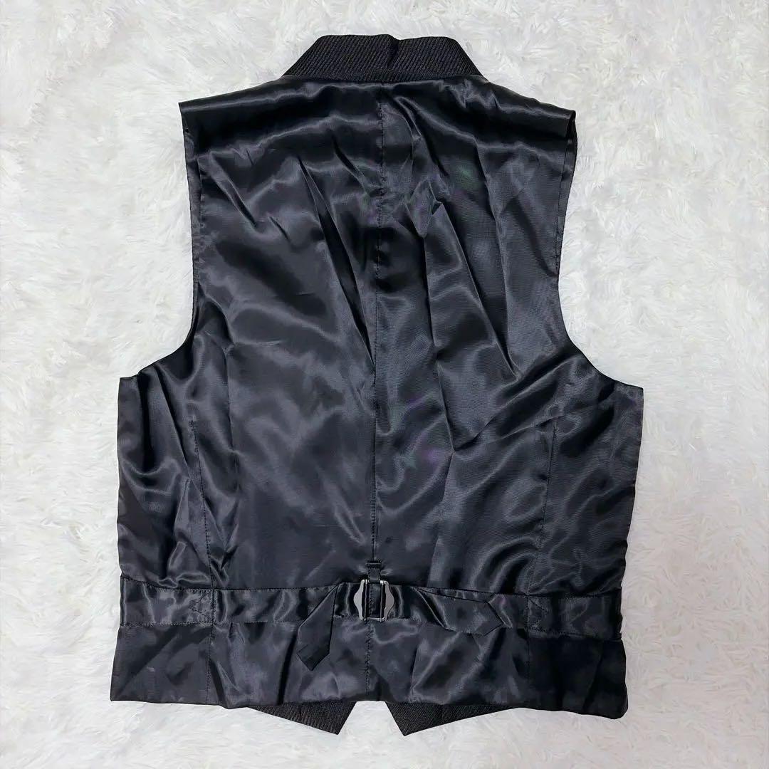 超希少！美品！マオカラー⭐︎メンズティノラス 3ピーススーツ 黒 Lサイズ