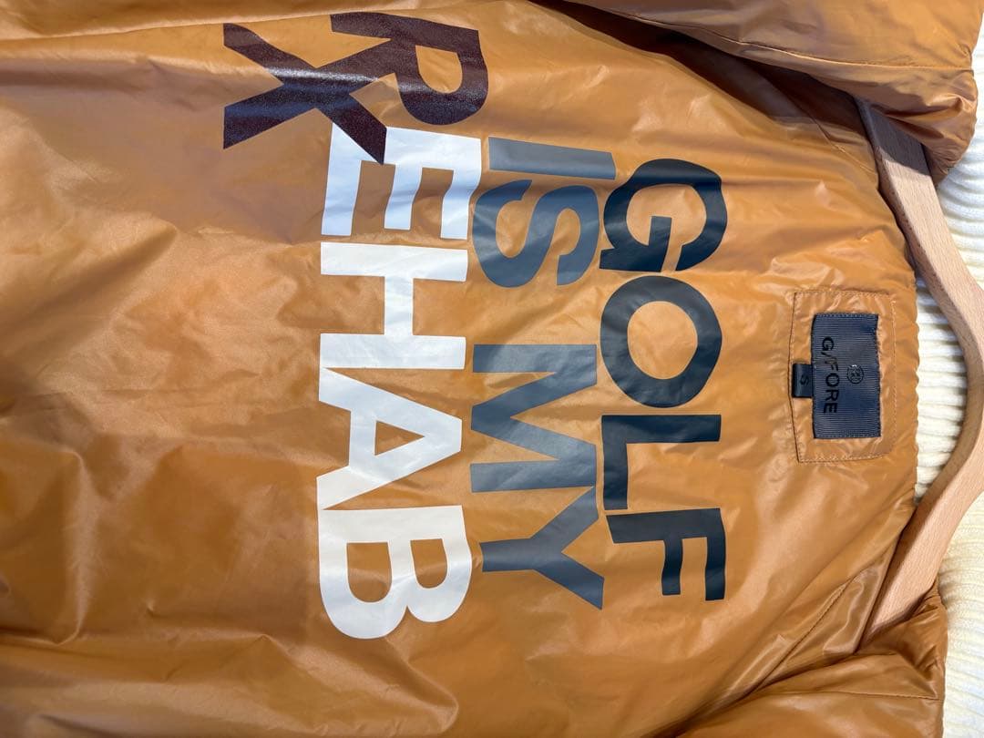 G/FORE ショート丈ダウンジャケット ブラウン