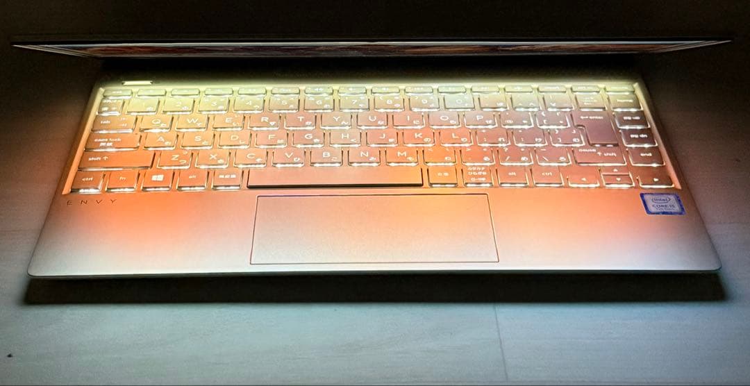 Hp ENVY Laptop13ノート8GB/512GBフルHD/バックライト