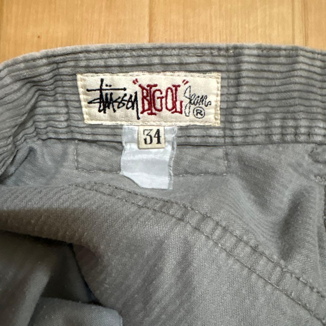 34stussy corduroy big ol ショートパンツ　ストリート