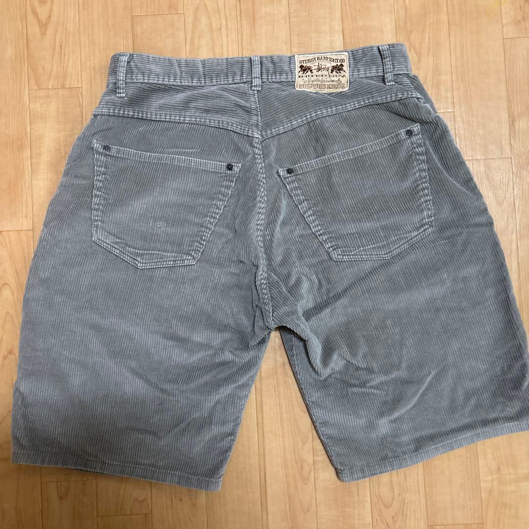 34stussy corduroy big ol ショートパンツ　ストリート