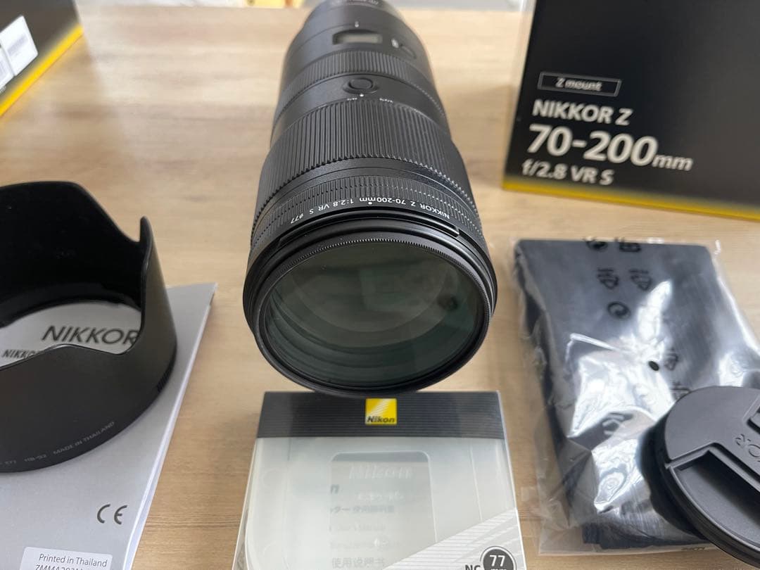 Nikon Z 70-200mm f/2.8 VR S 美品