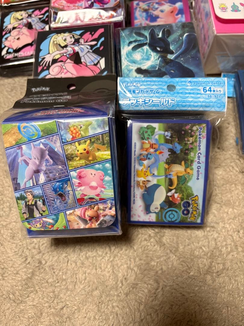 【新品未使用】ポケモンカードゲーム デッキケース デッキシールド まとめ売り