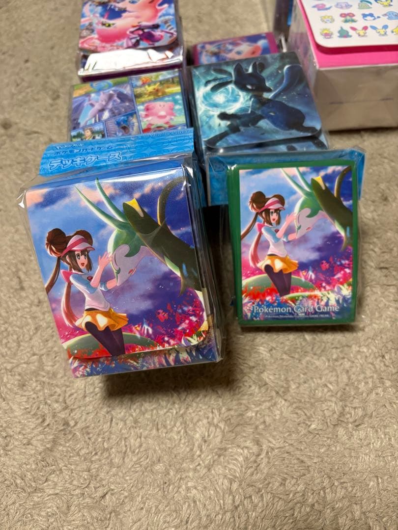 【新品未使用】ポケモンカードゲーム デッキケース デッキシールド まとめ売り