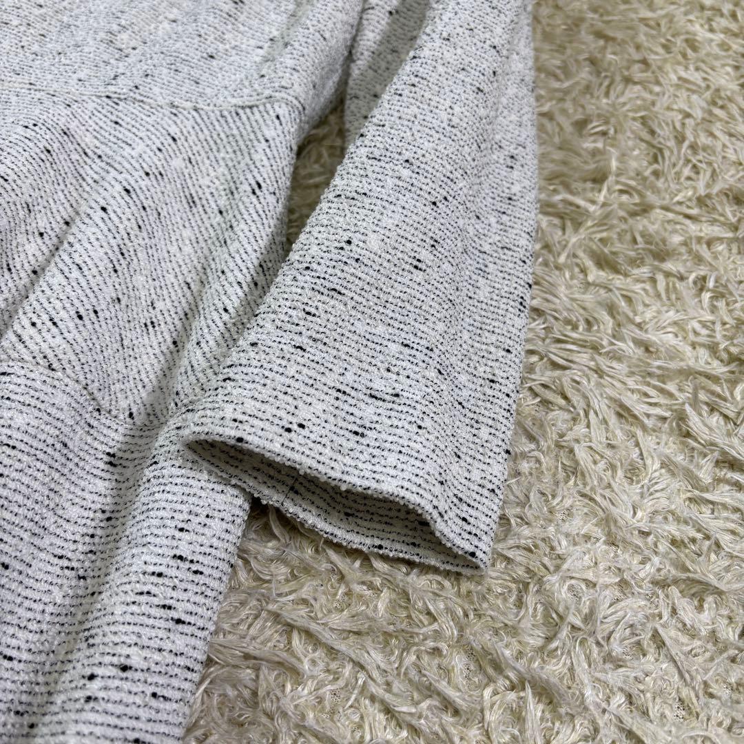 アナイ2024s ツイードジャージーコクーン 膝丈ワンピース　36