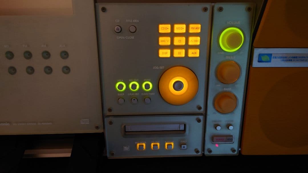 Panasonic パーソナルミニコンポ SA-PM50MD