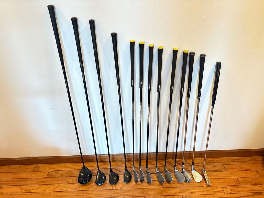 Chops　希少なレフティ❗️名器ゼクシオ、ボーケイ13本フルセット(おまけ