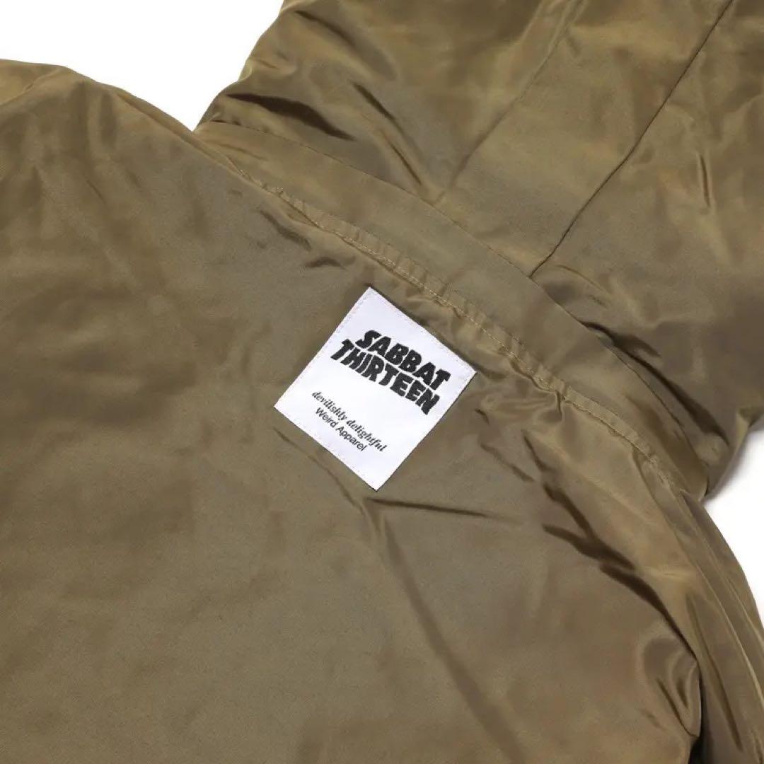 ODD MILITARY-JKT カーキ フード付きミリタリージャケット