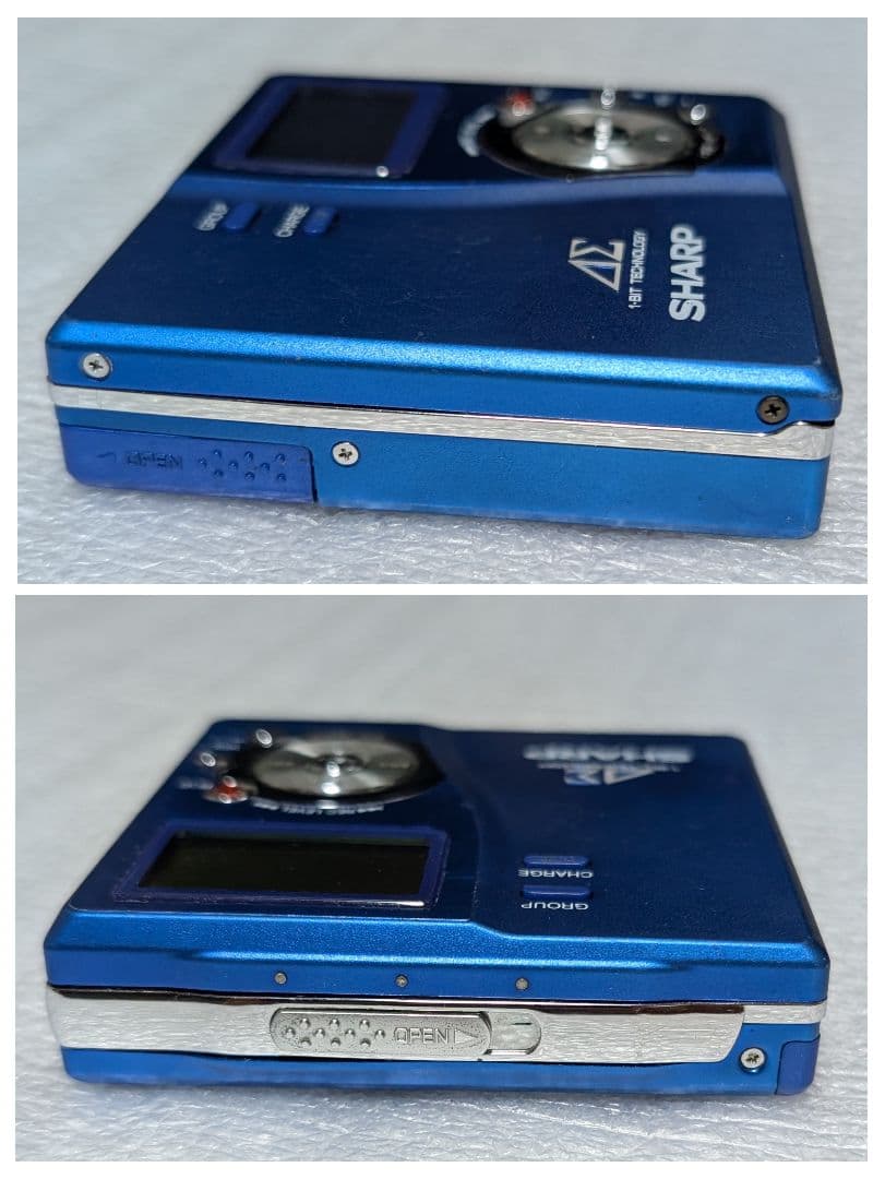 SHARP ポータブルMDプレーヤー Auvi MD-DR77