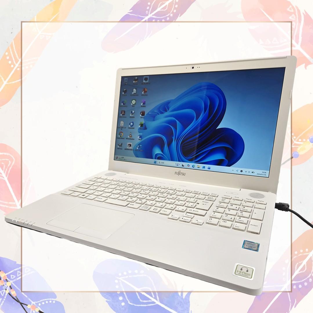 富士通 AH50/X Corei7 メモリ16GB SSD256GB Win11