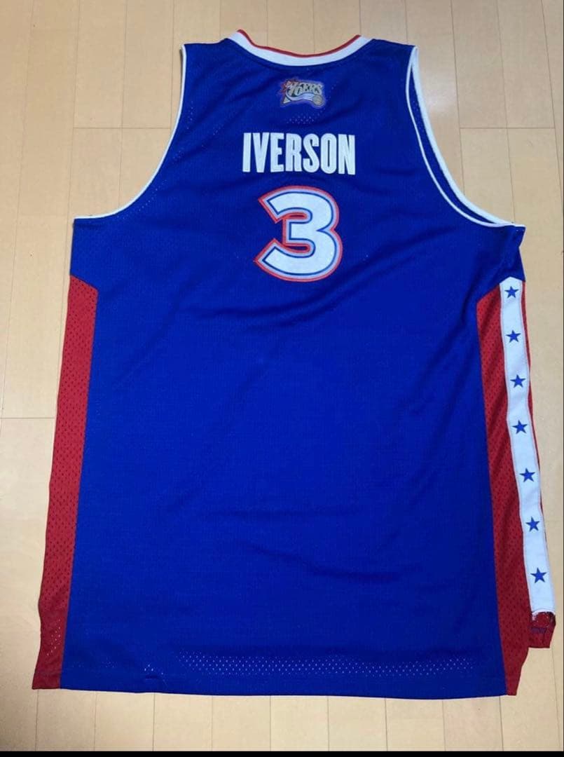 b-boy NBA ALLSTARGAME アイバーソン ゲームシャツ76ers