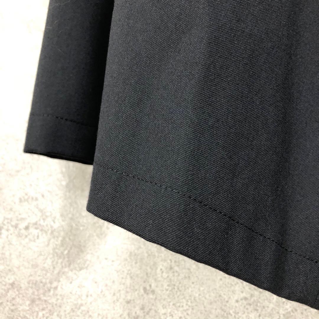 LIMI feu リミフゥ ベルテッド変形ワイドパンツ 黒 ブラック