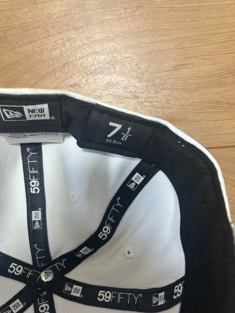 stussy×ニューエラキャップ　7 1/8
