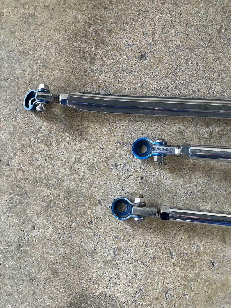 て*様 カワイ製作所　ハイゼット　S331V　直線番長仕様　剛性バー　セット　S