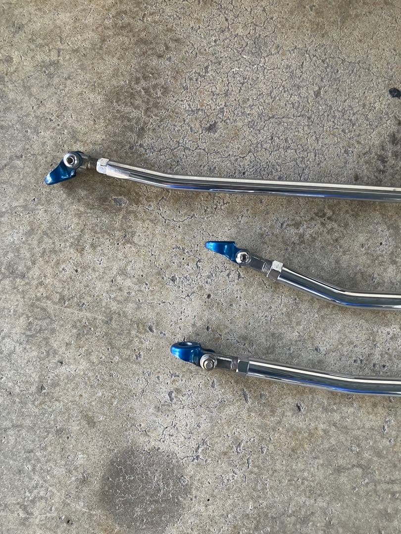 て*様 カワイ製作所　ハイゼット　S331V　直線番長仕様　剛性バー　セット　S