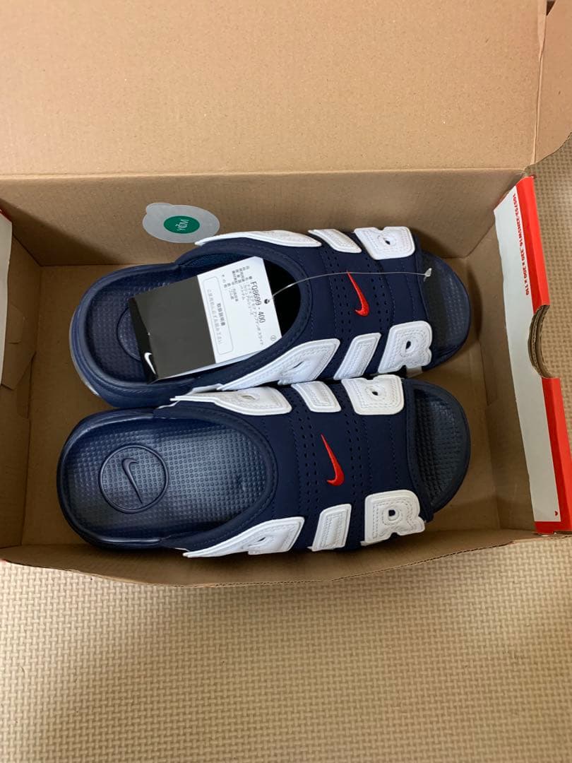 NIKE エア モア アップテンポ スライド 24cm 新品モアテン サンダル