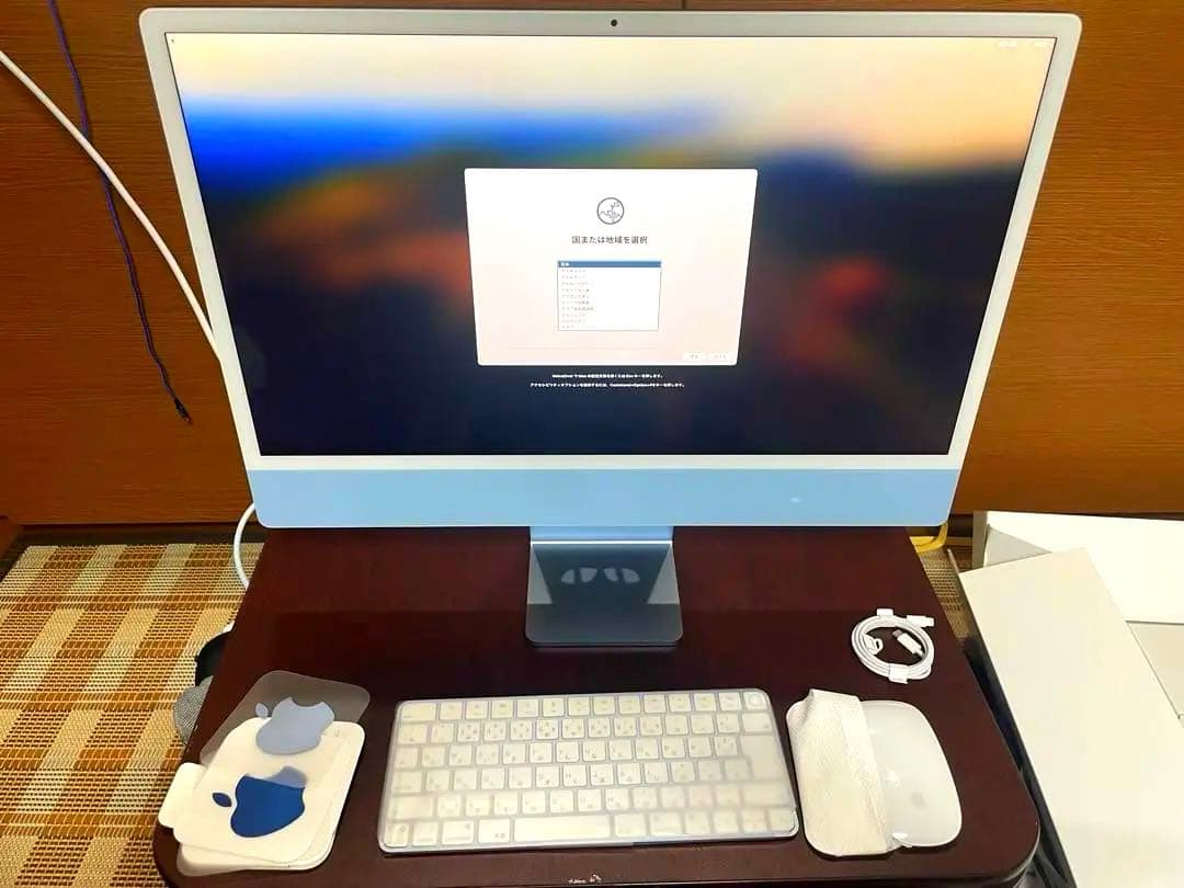 iMac 24インチ M1 8GB 256GB 2021年 MGPK3J/A