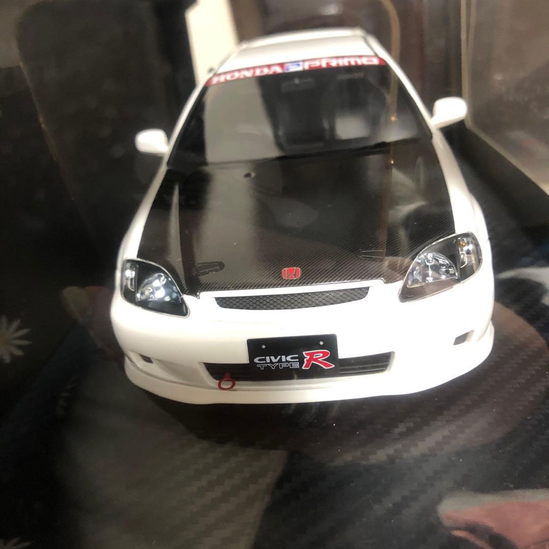 あゆあゆさん専用 Civic ミニカー 1/18 スケール ホワイト
