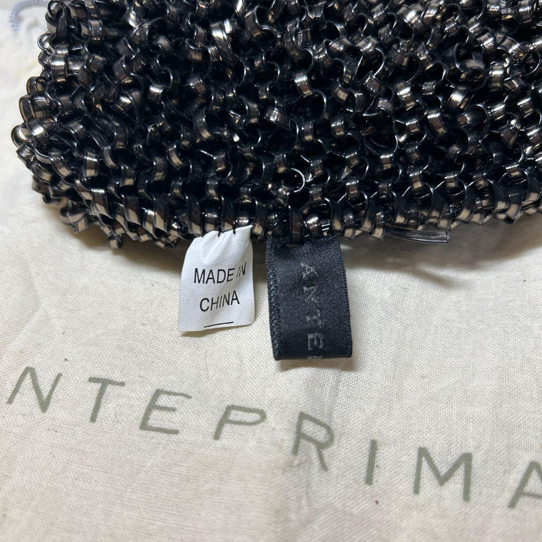 【美品】ANTEPRIMA アンテプリマ　ワイヤーバック　ブラック　保存袋付き