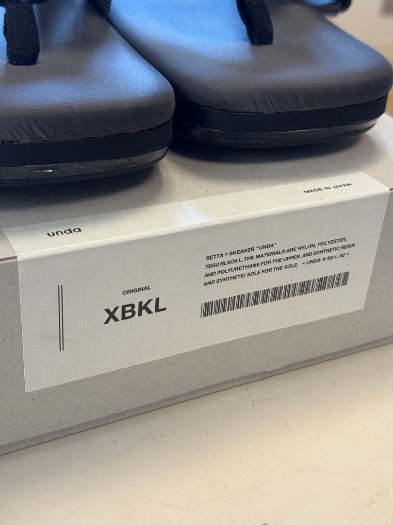 goyemon unda TEGU BLACK Lサイズ　新品