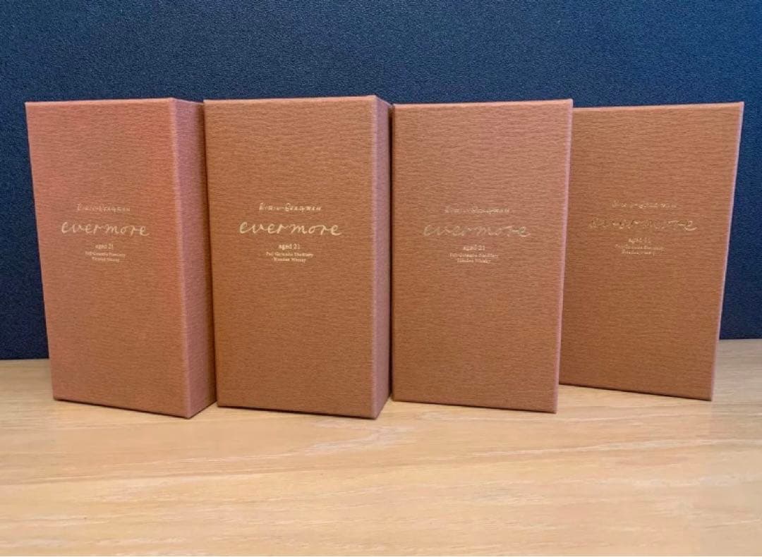 【新品　未開封】エバモア　21年　4本セット　2001年×2本&2002年×2本