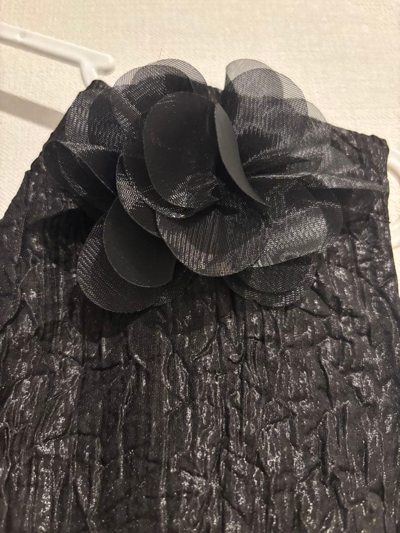 TORRAZZO DONNA ブラック ノースリーブチュニック　SHIPS