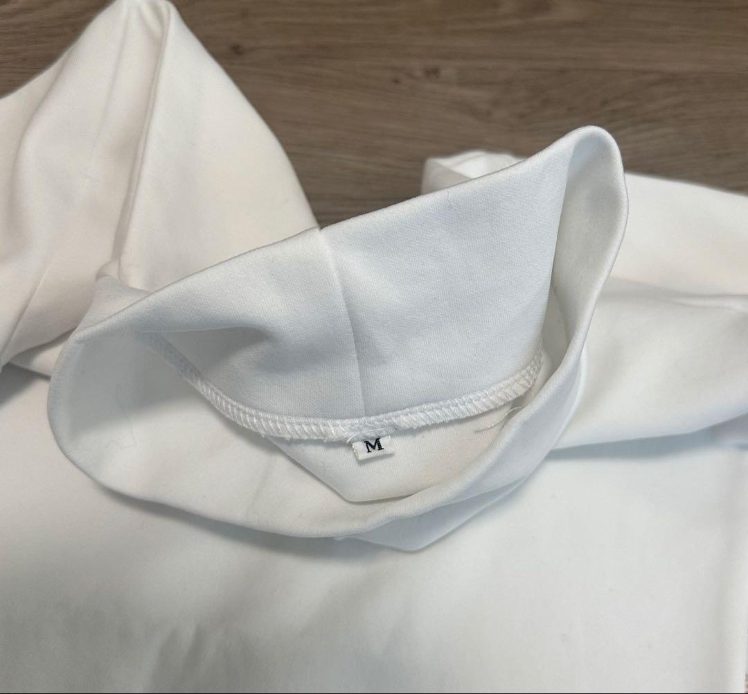 レザレクション　モックネック　M ホワイト