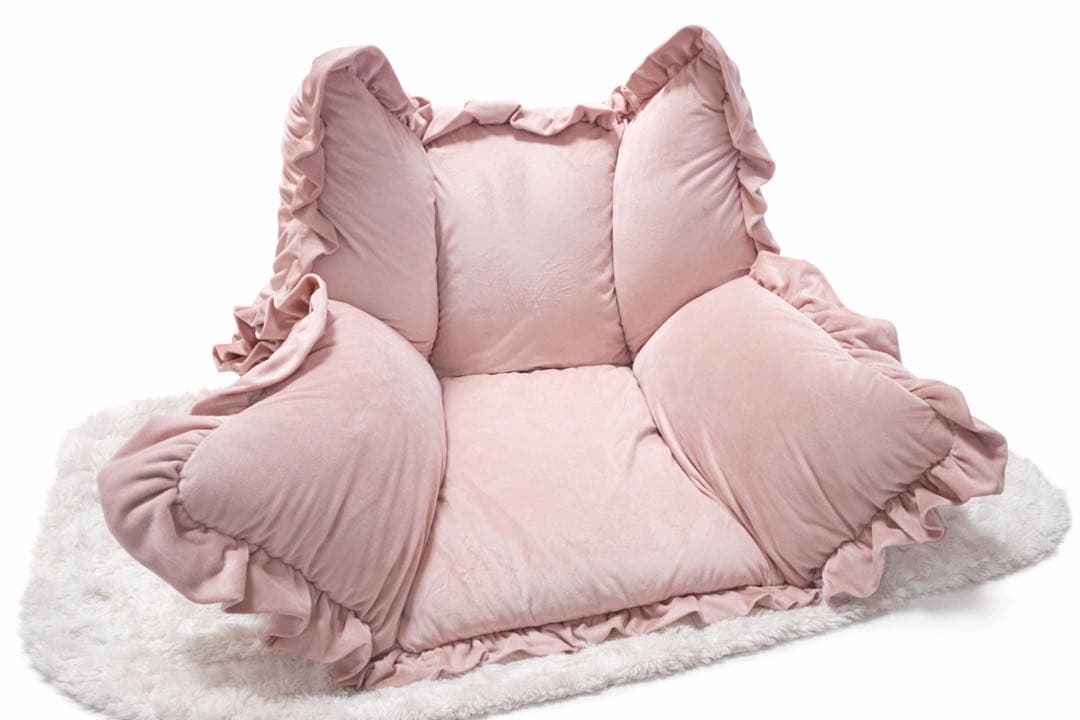 【み】カラン フロアソファ 1S （W690～1140） ピンク