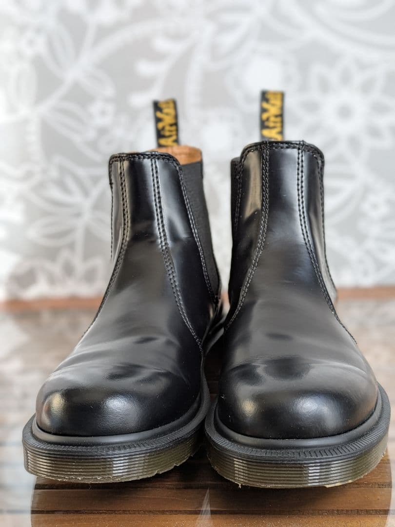 ドクターマーチン　チェルシーブーツ　サイドゴアブーツ