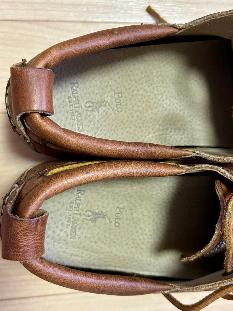 新品Ralph Lauren ラルフ　デッキシューズ　モカシン28cm（小さめ）