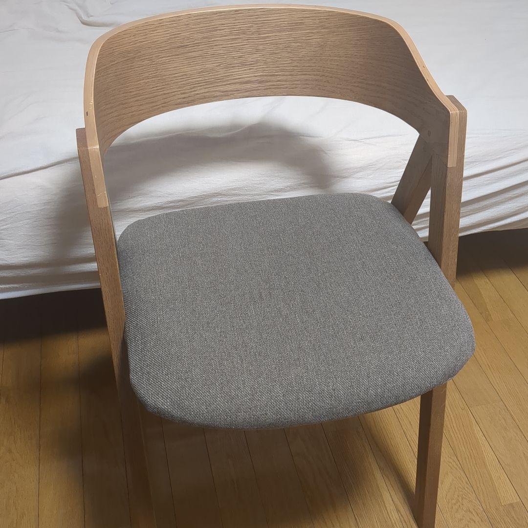 （nom様）unico ELEMT チェア ブラウン