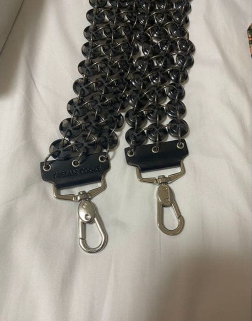 Stefan Cooke Black Button Strap バッグセット