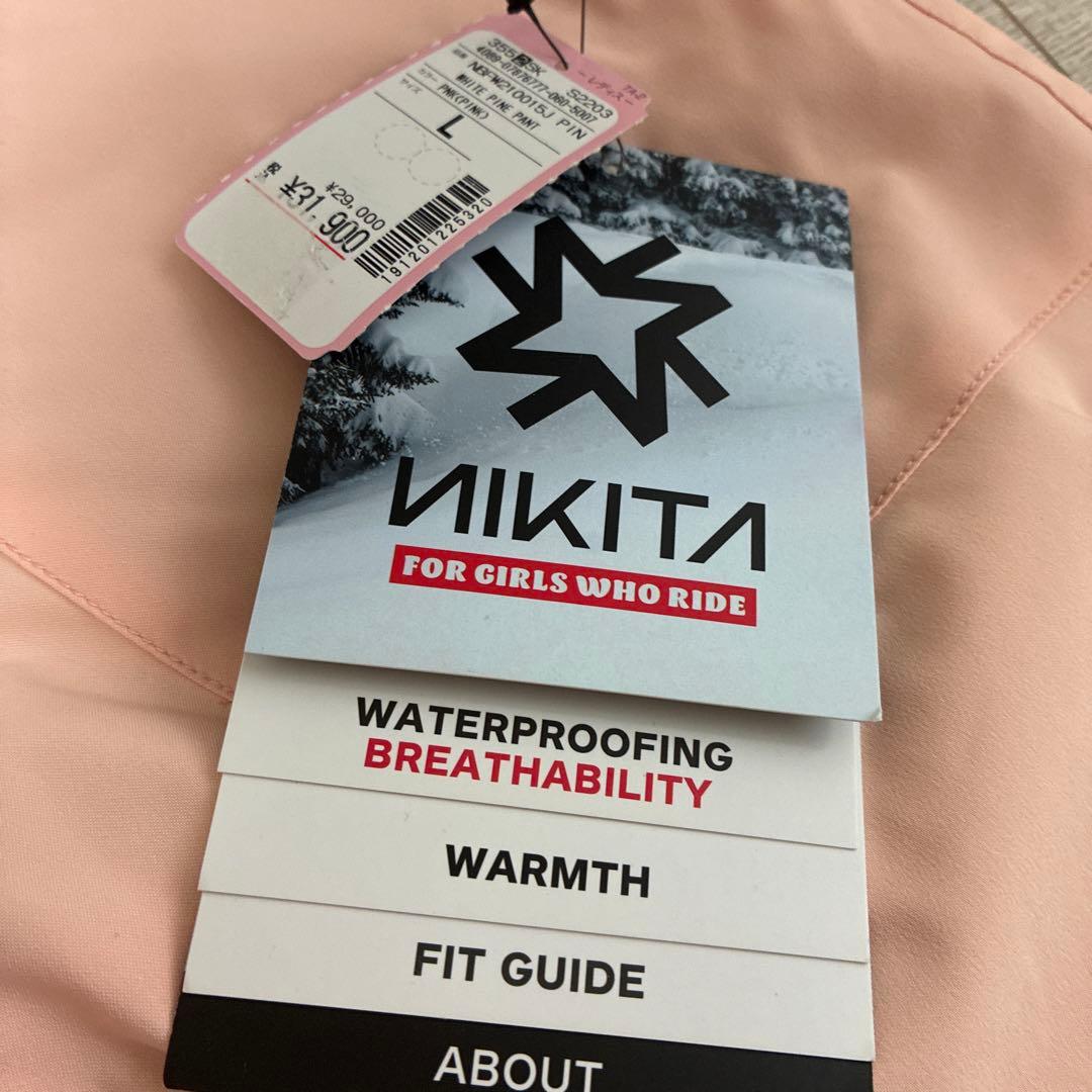未使用 ニキータ NIKITA スノーボードウェア パンツ レディースＬ