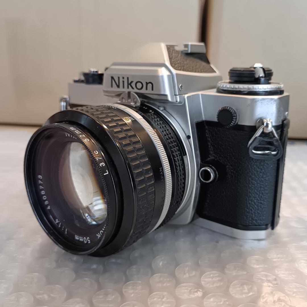 Nikon FE FM フィルム一眼レフカメラ 50mmレンズ ジャンク出品