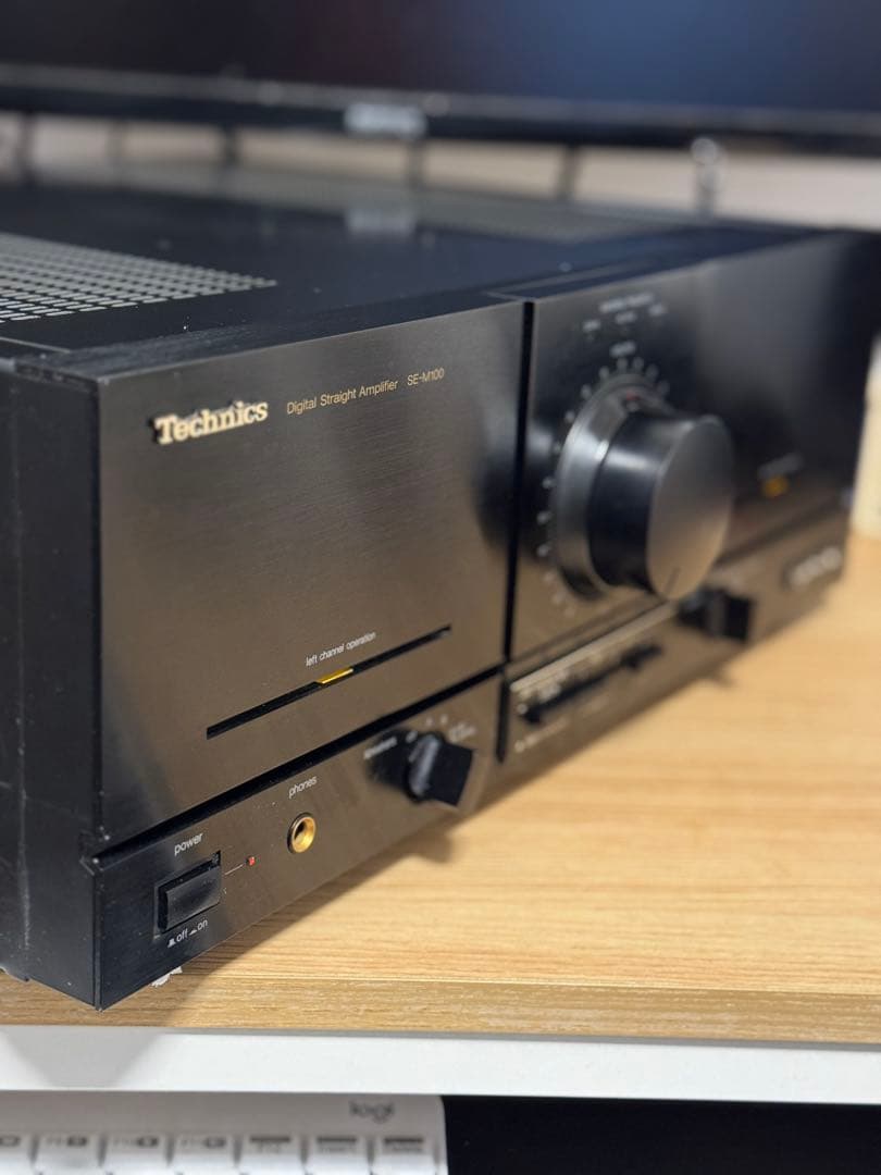 【名機】Technics デジタルストレートアンプ SE-M100