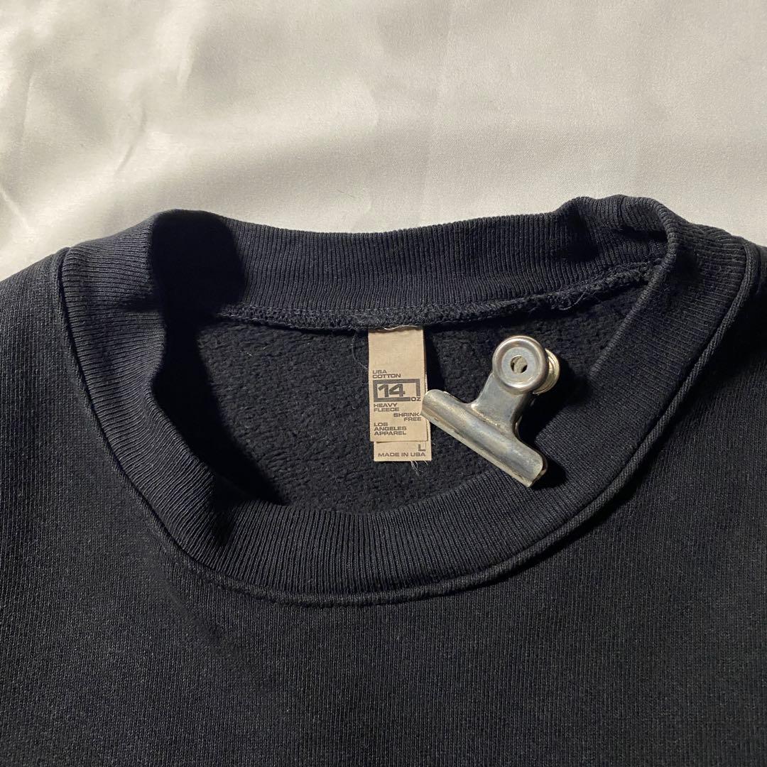 ロスアパ ロサンゼルスアパレル 14oz クルーネックスウェット