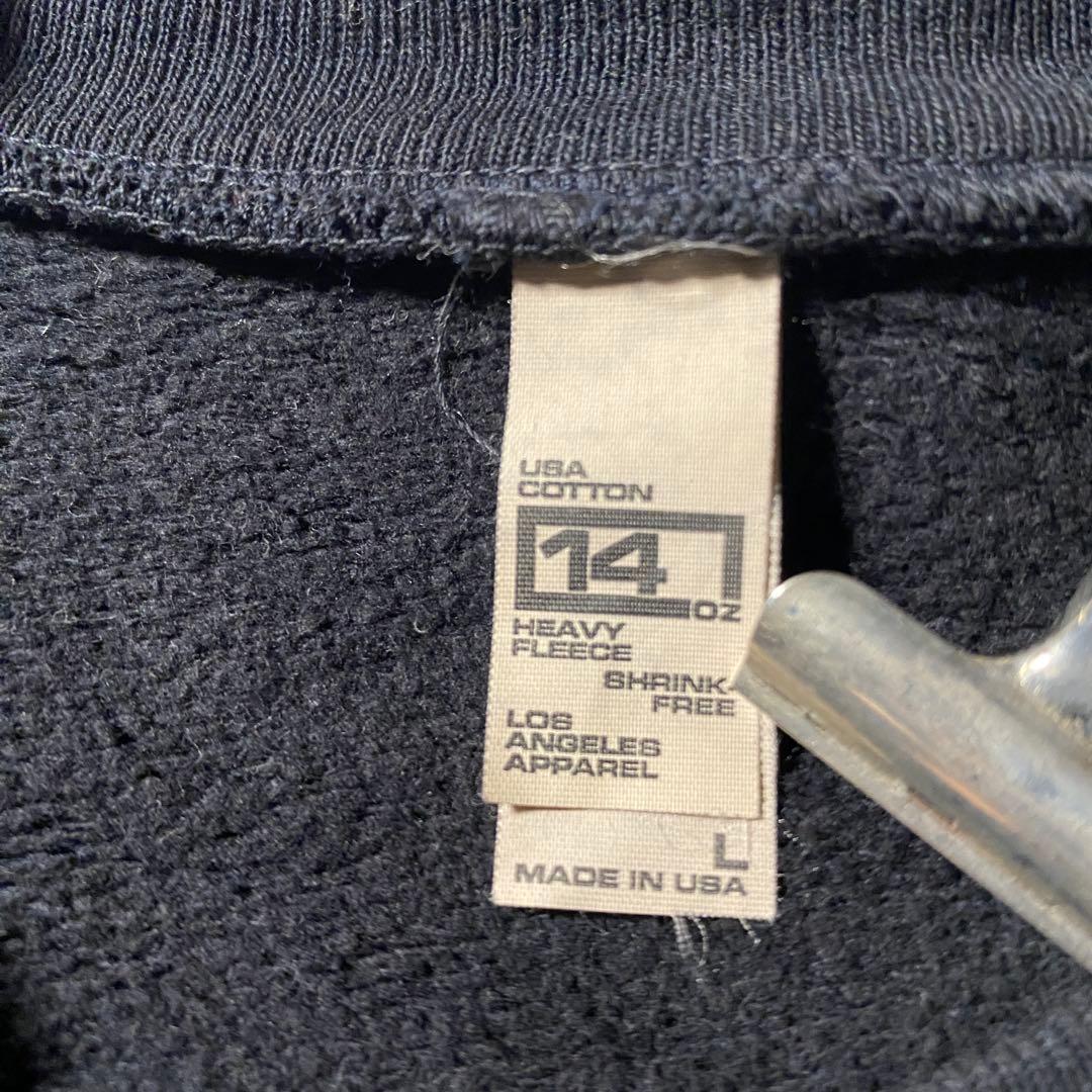 ロスアパ ロサンゼルスアパレル 14oz クルーネックスウェット