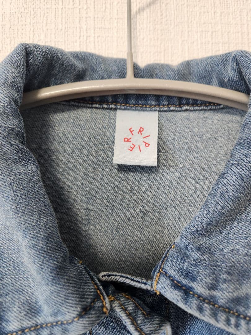 新品★ビアズリー パフ袖デニムジャケット<FRIPIER>