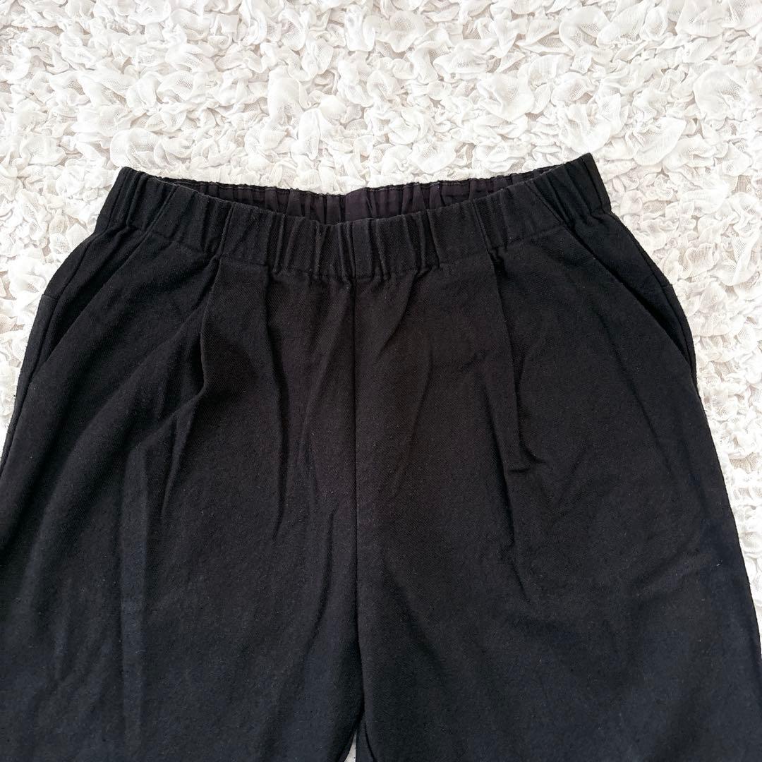 evam eva narrow pants 黒