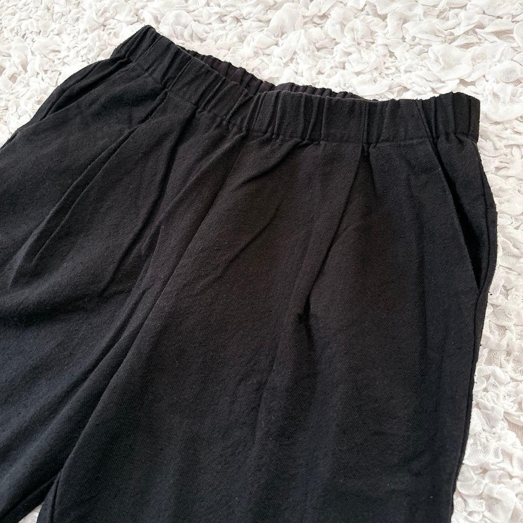 evam eva narrow pants 黒