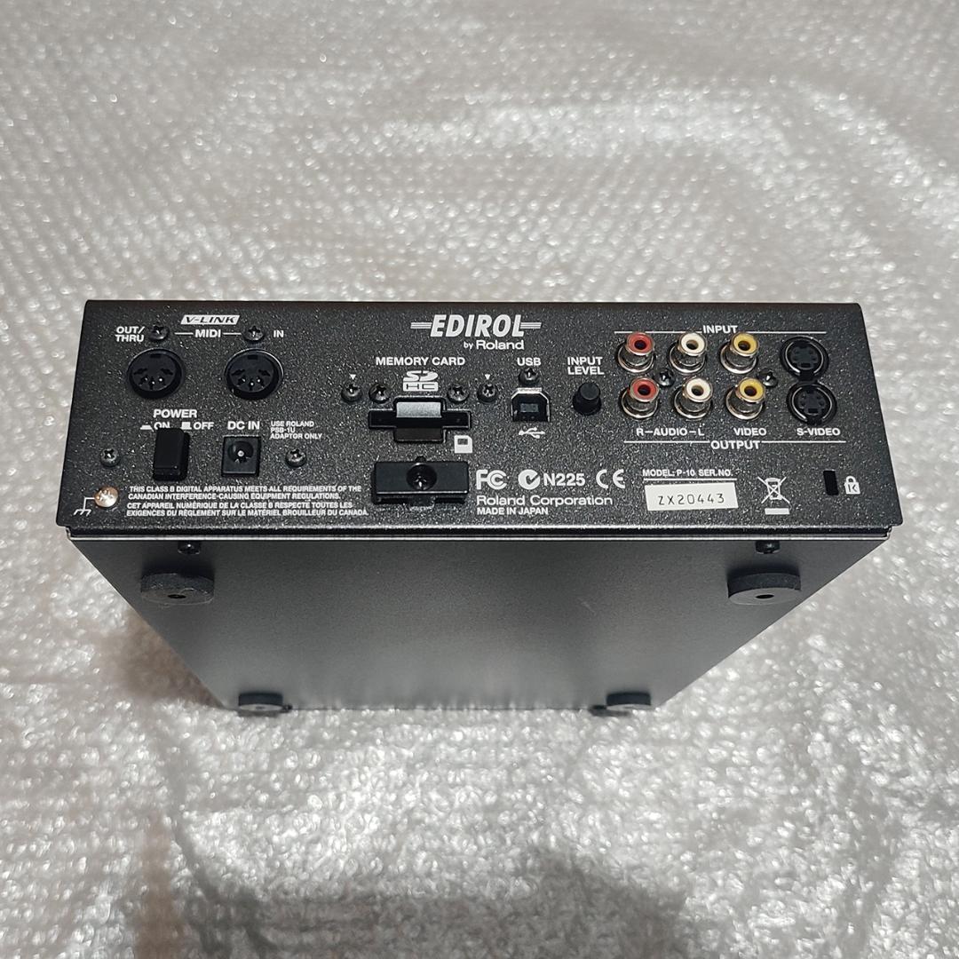 【希少】Roland EDIROL P-10 Visual Sampler