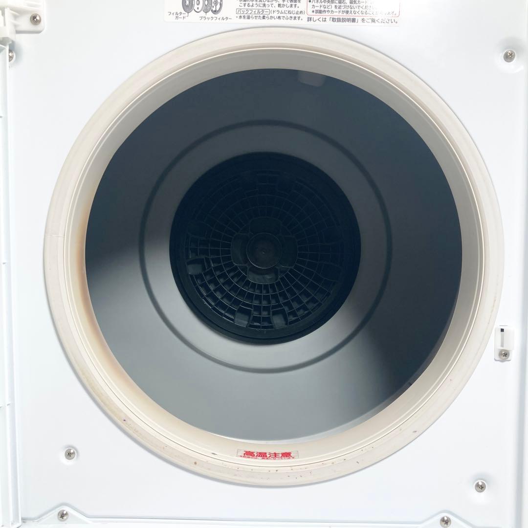 美品 日立 衣類乾燥機 5kg ピュアホワイト DE-N50WV 2018年製
