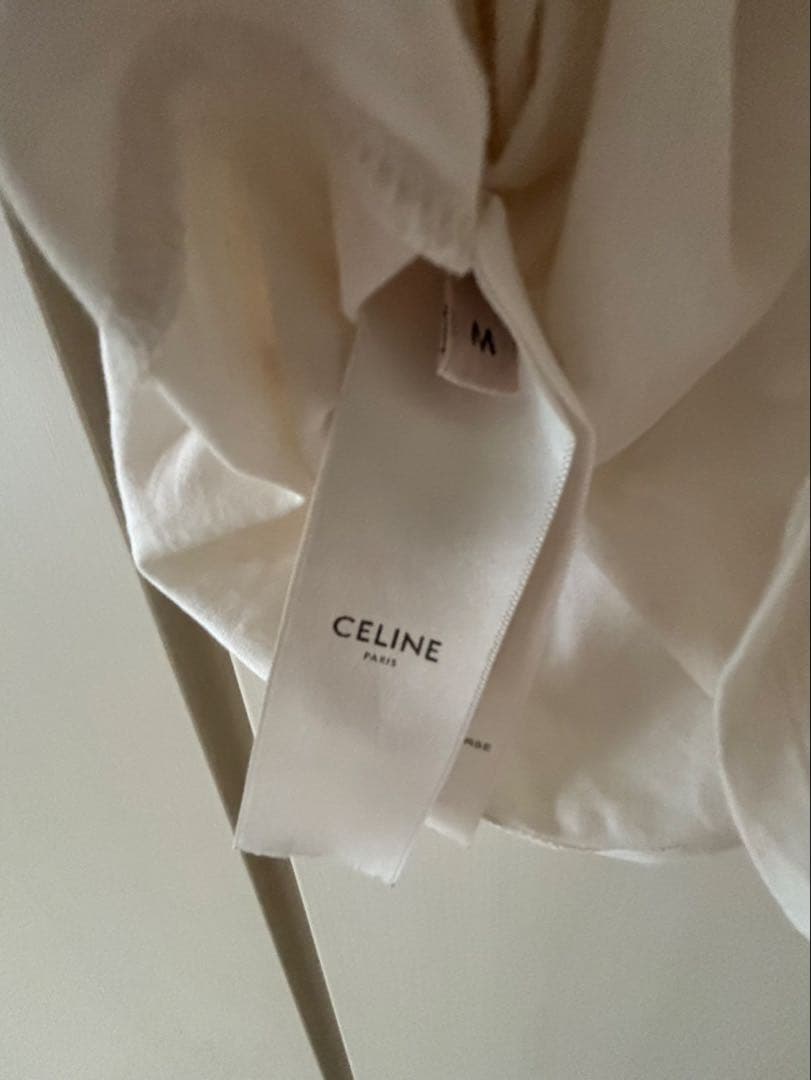CELINE 半袖Tシャツ M ホワイト